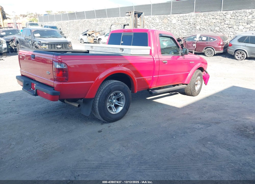 2003 FORD RANGER EDGE VIN: 1FTYR11U43TA47695