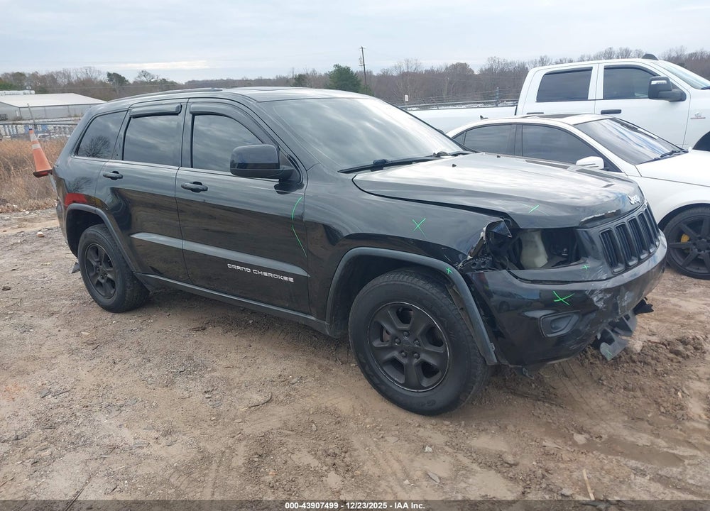2014 JEEP GRAND CHEROKEE LAREDO VIN: 1C4RJFAG1EC329315