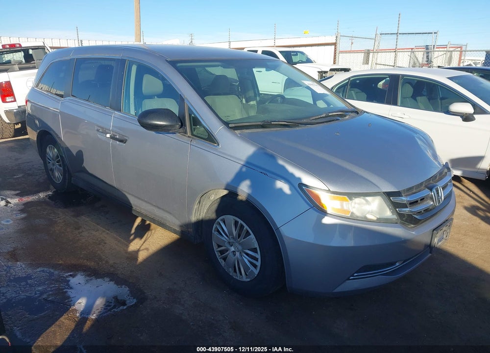 2016 HONDA ODYSSEY LX VIN: 5FNRL5H21GB052217