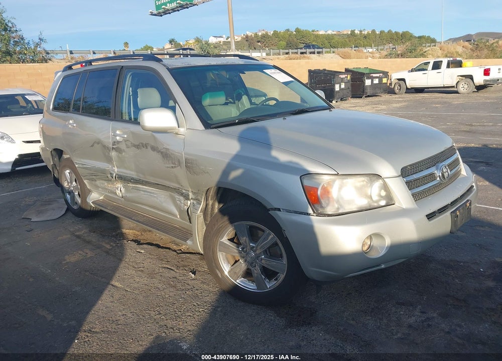 2006 TOYOTA HIGHLANDER HYBRID LIMITED V6 VIN: JTEEW21A960003779