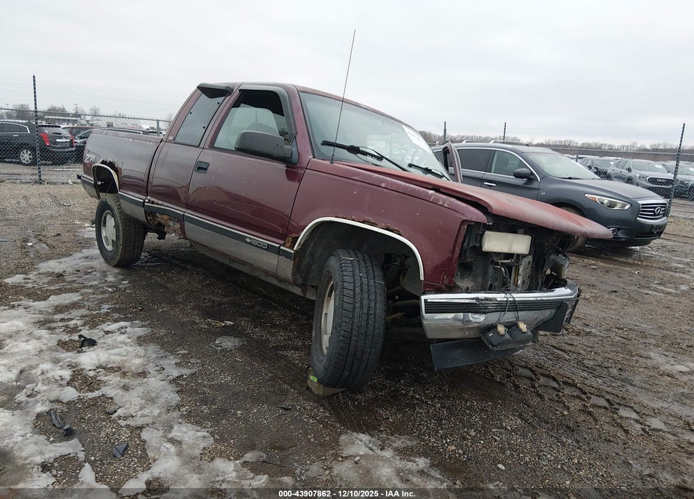 1996 CHEVROLET GMT-400 K1500 VIN: 2GCEK19R7T1222714