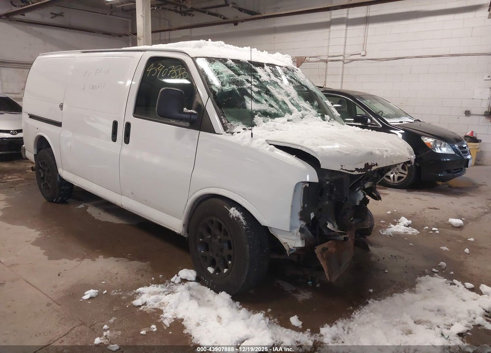 2013 CHEVROLET EXPRESS 1500 WORK VAN VIN: 1GCSGAFX3D1102438