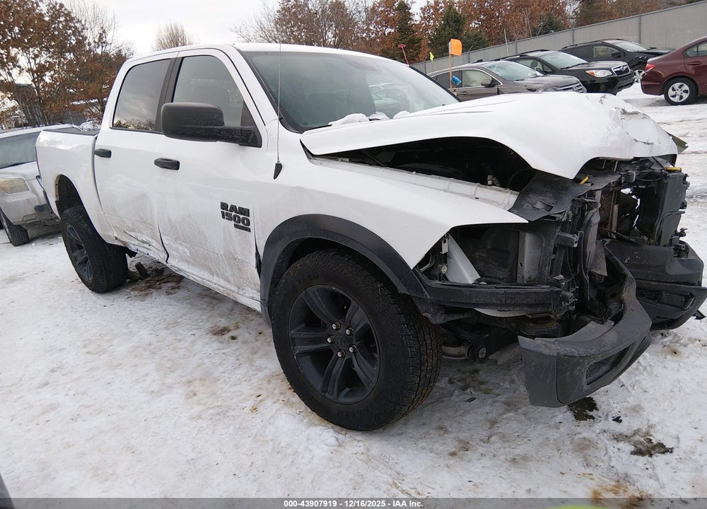 2022 RAM 1500 CLASSIC WARLOCK  4X4 5'7 BOX VIN: 1C6RR7LG0NS187354