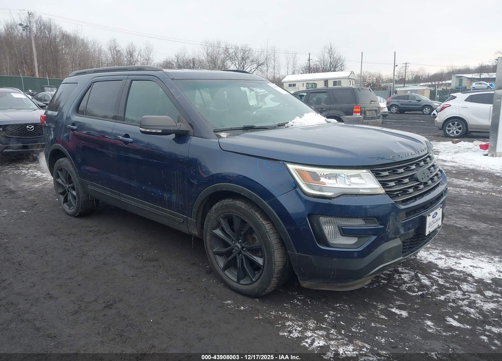 2017 FORD EXPLORER XLT VIN: 1FM5K8D89HGE32518