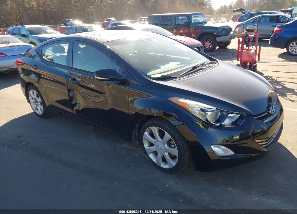 2013 HYUNDAI ELANTRA LIMITED VIN: 5NPDH4AE8DH371623