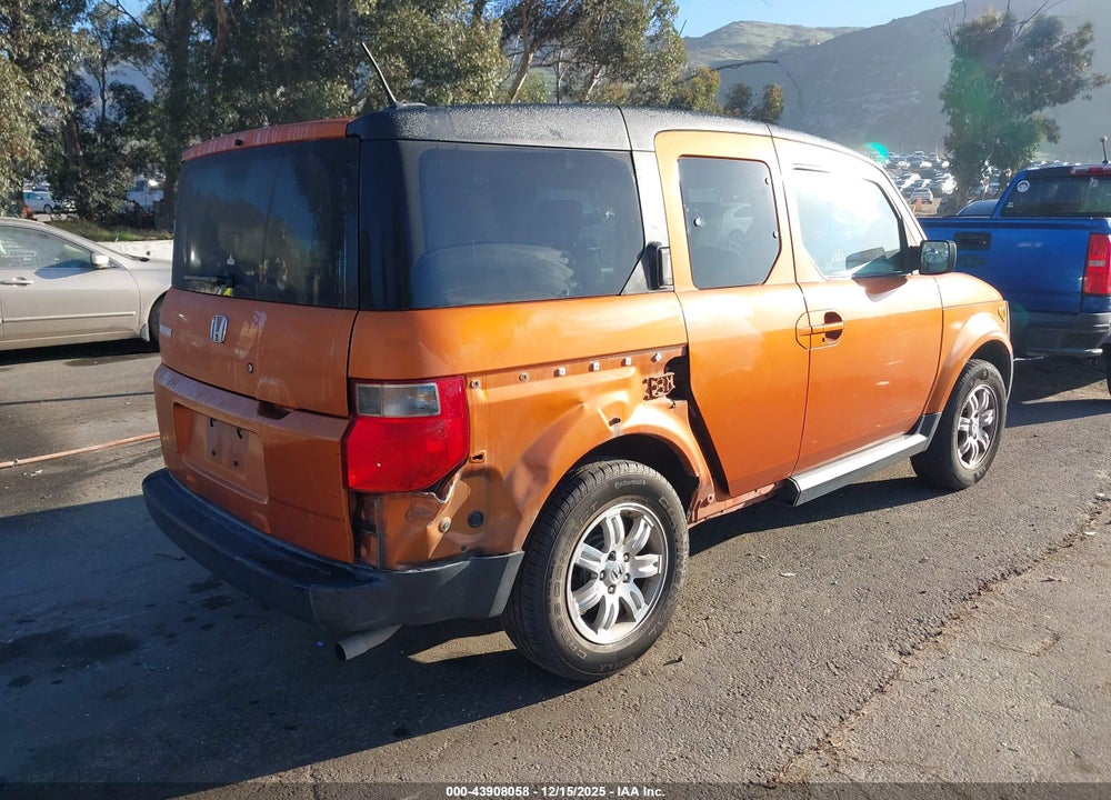 2007 HONDA ELEMENT EX VIN: 5J6YH28747L012955