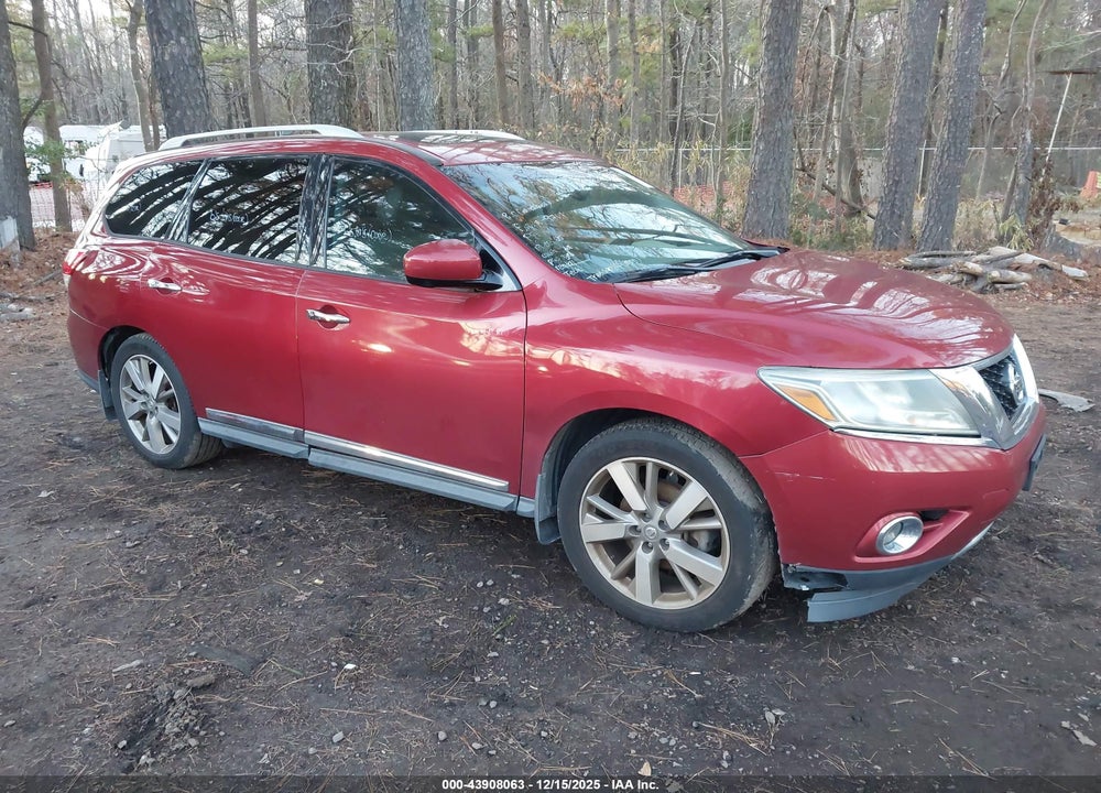 2015 NISSAN PATHFINDER PLATINUM VIN: 5N1AR2MN3FC688641