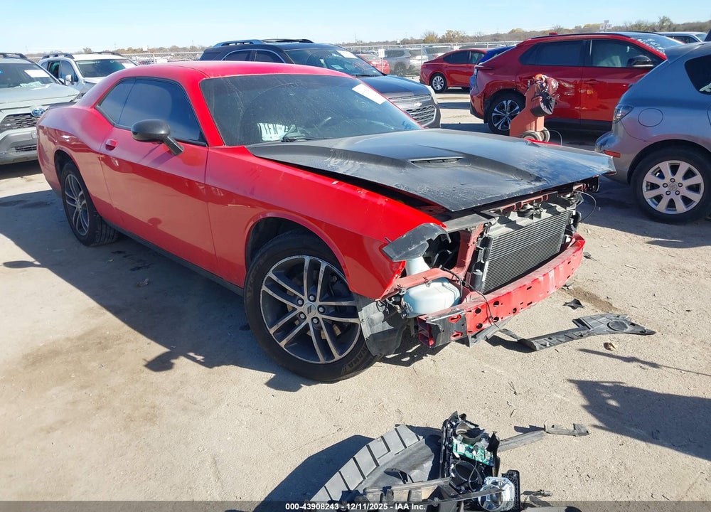 2019 DODGE CHALLENGER SXT AWD VIN: 2C3CDZGG7KH677865
