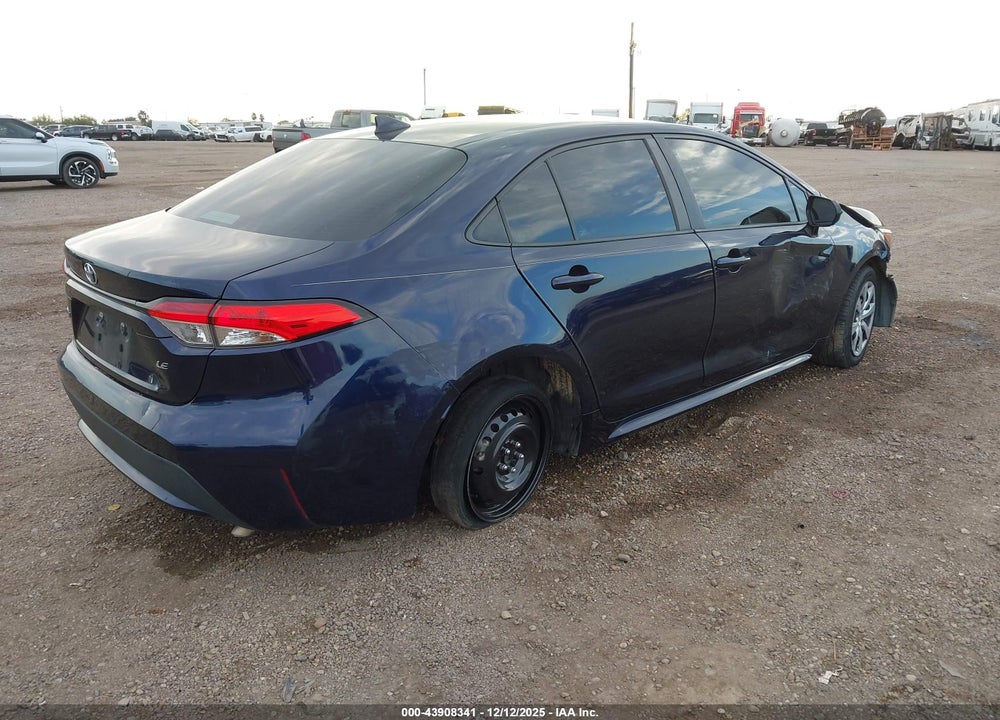 2021 TOYOTA COROLLA LE VIN: 5YFEPMAE8MP234921