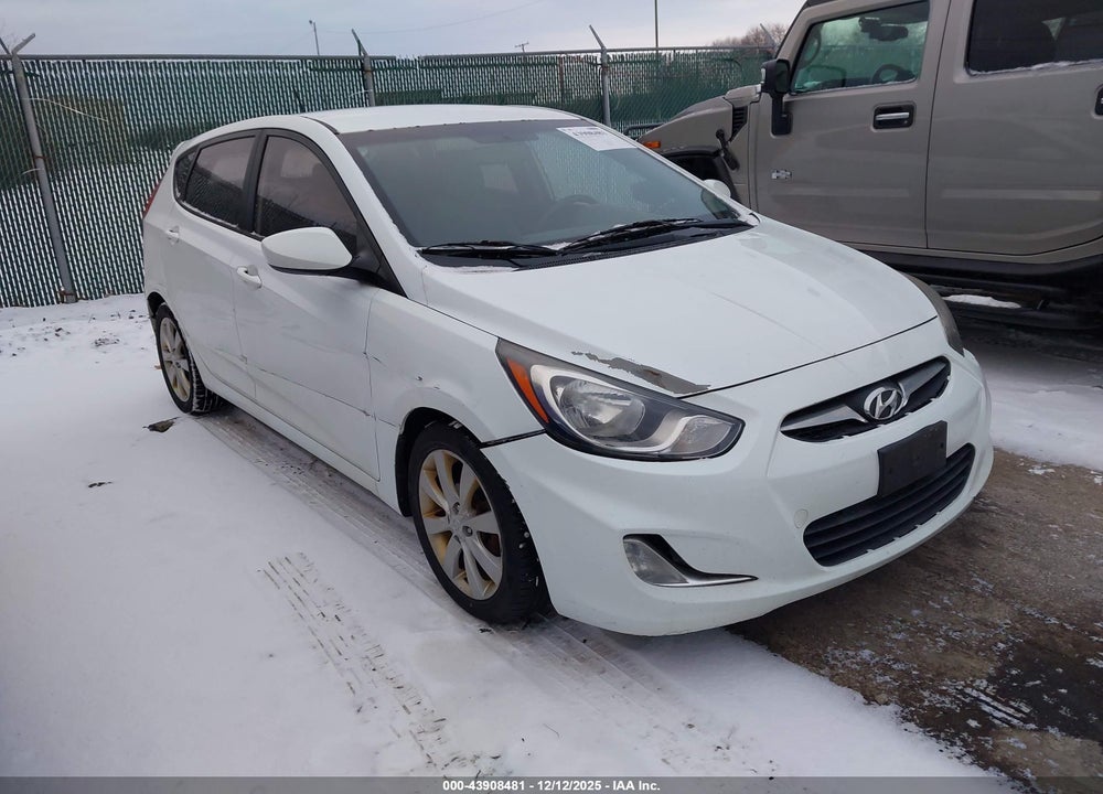 2012 HYUNDAI ACCENT SE VIN: KMHCU5AE2CU004763