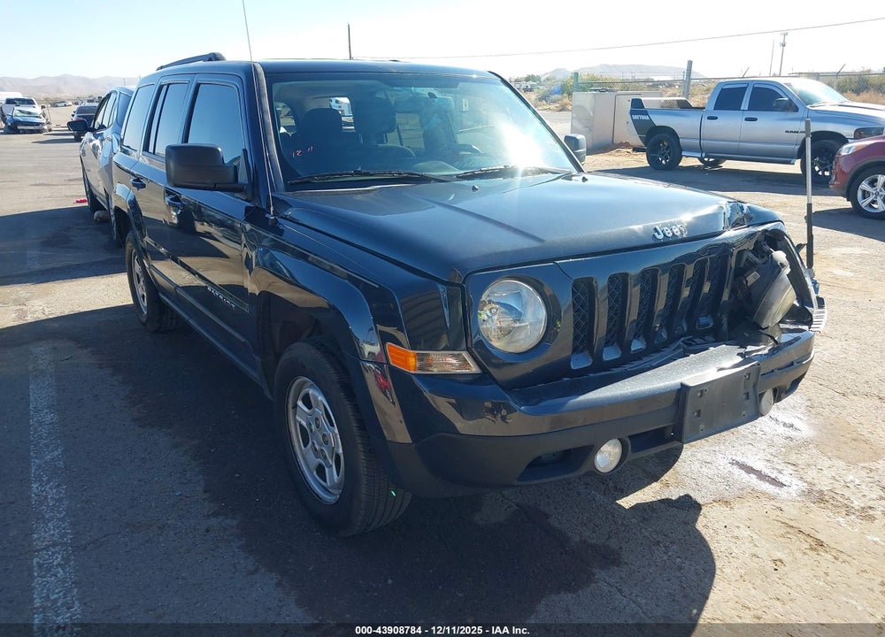 2014 JEEP PATRIOT SPORT VIN: 1C4NJPBB1ED522601