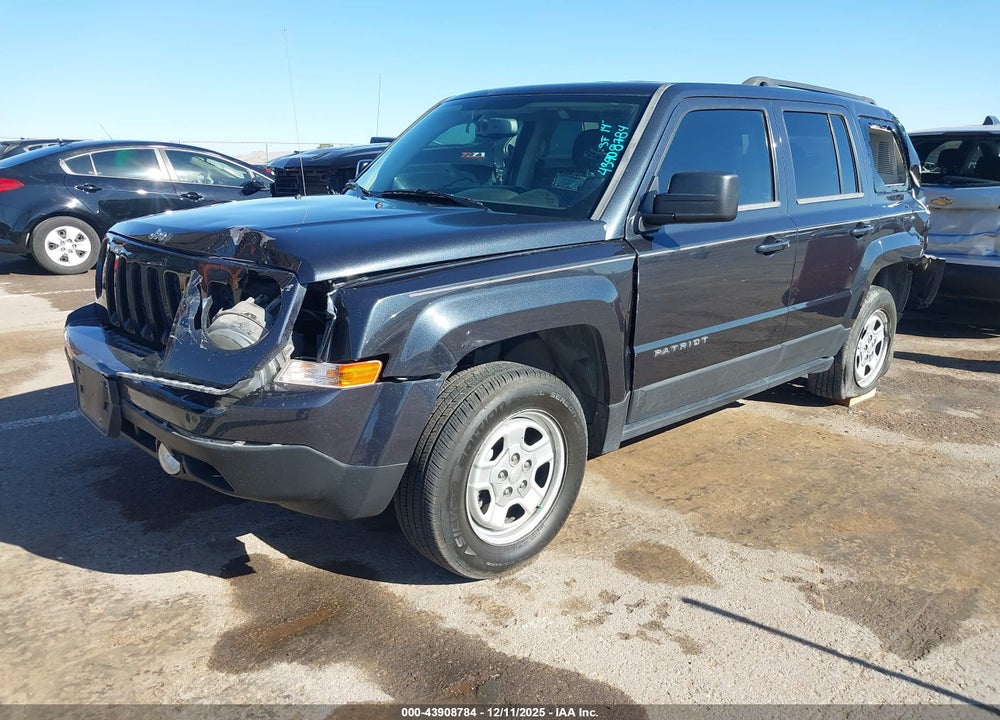 2014 JEEP PATRIOT SPORT VIN: 1C4NJPBB1ED522601