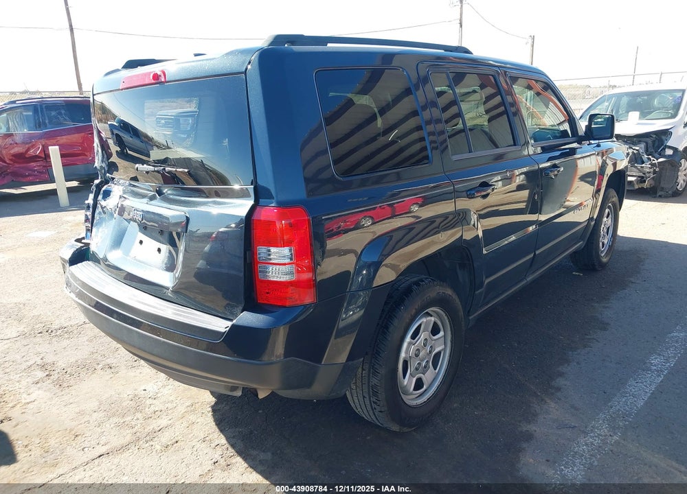 2014 JEEP PATRIOT SPORT VIN: 1C4NJPBB1ED522601