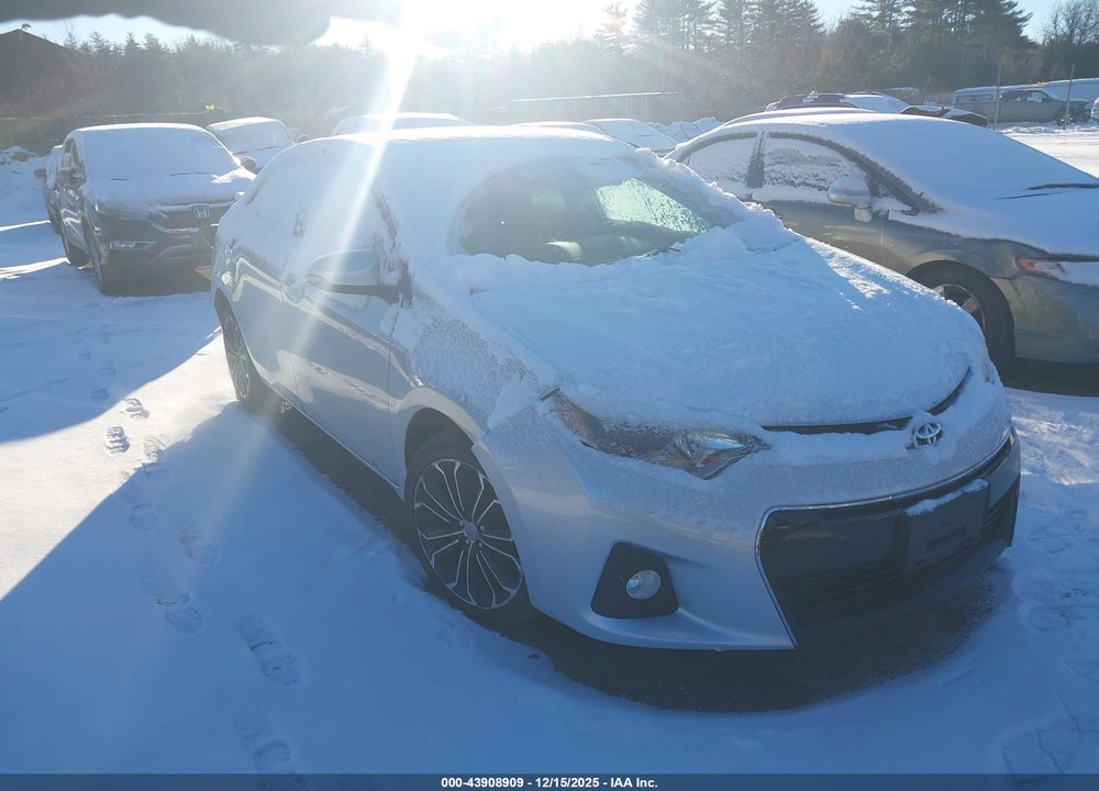 2016 TOYOTA COROLLA S PLUS VIN: 2T1BURHE1GC729934
