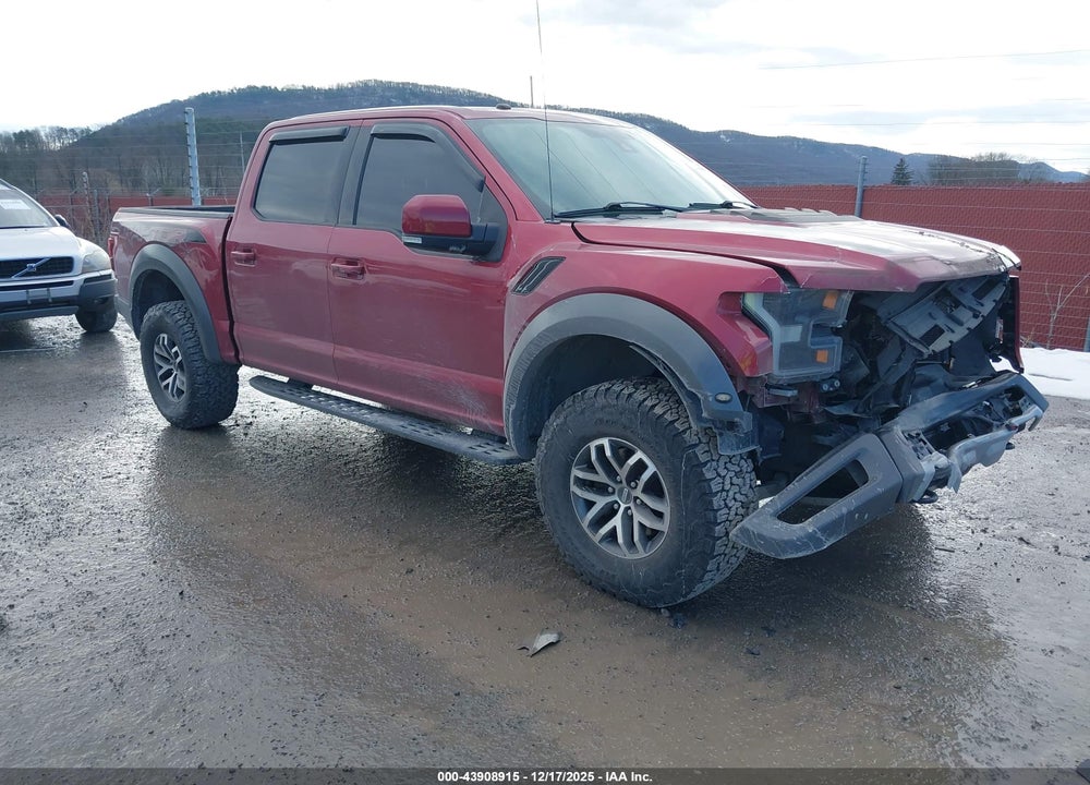 2017 FORD F-150 RAPTOR VIN: 1FTFW1RG3HFB36775
