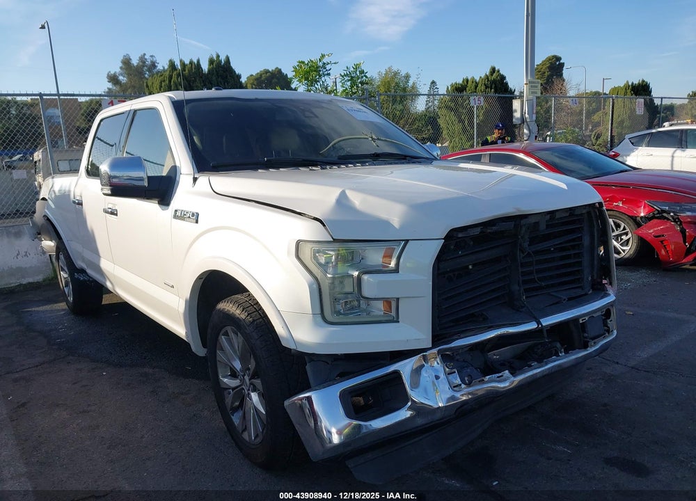 2015 FORD F-150 LARIAT VIN: 1FTEW1CGXFFA40031