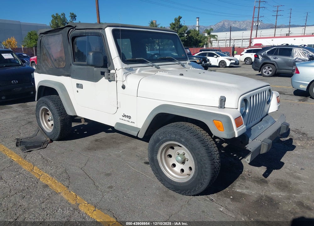 2006 JEEP WRANGLER SE VIN: 1J4FA29176P740427