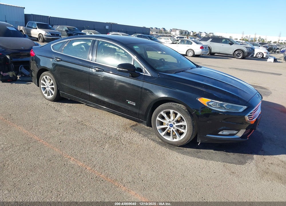 2017 FORD FUSION ENERGI SE LUXURY VIN: 3FA6P0PU8HR129815