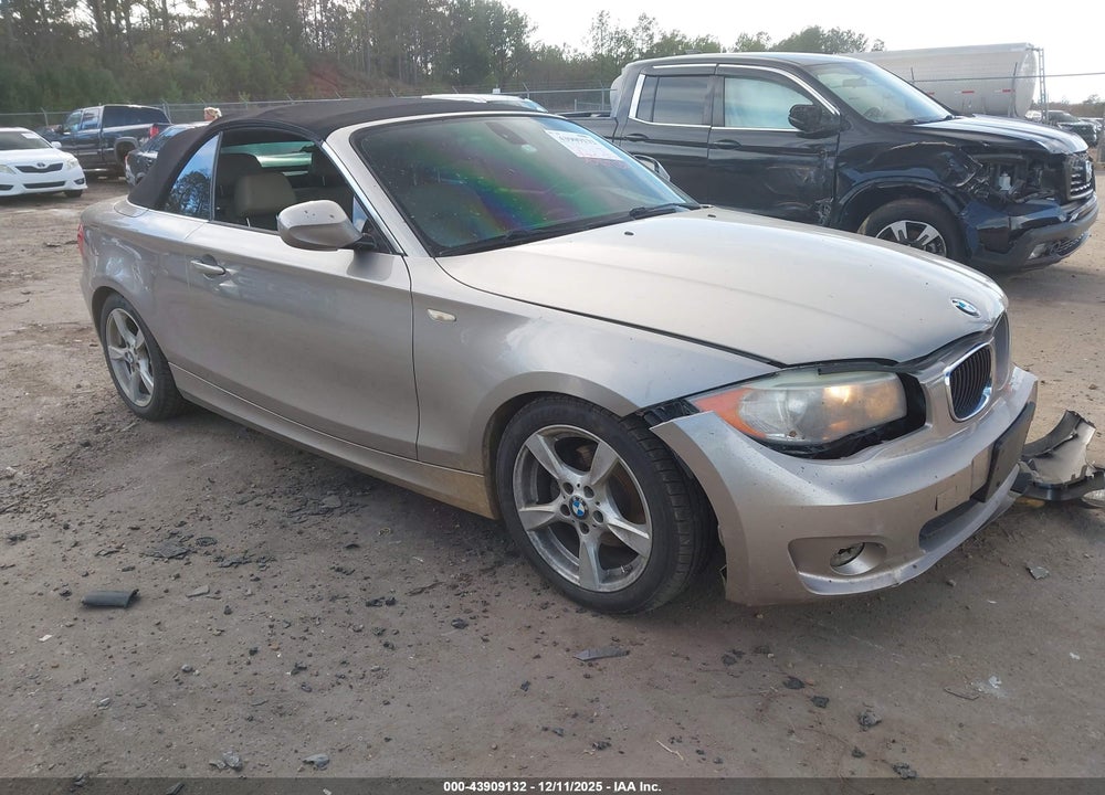 2013 BMW 128I VIN: WBAUL7C57DVU09563
