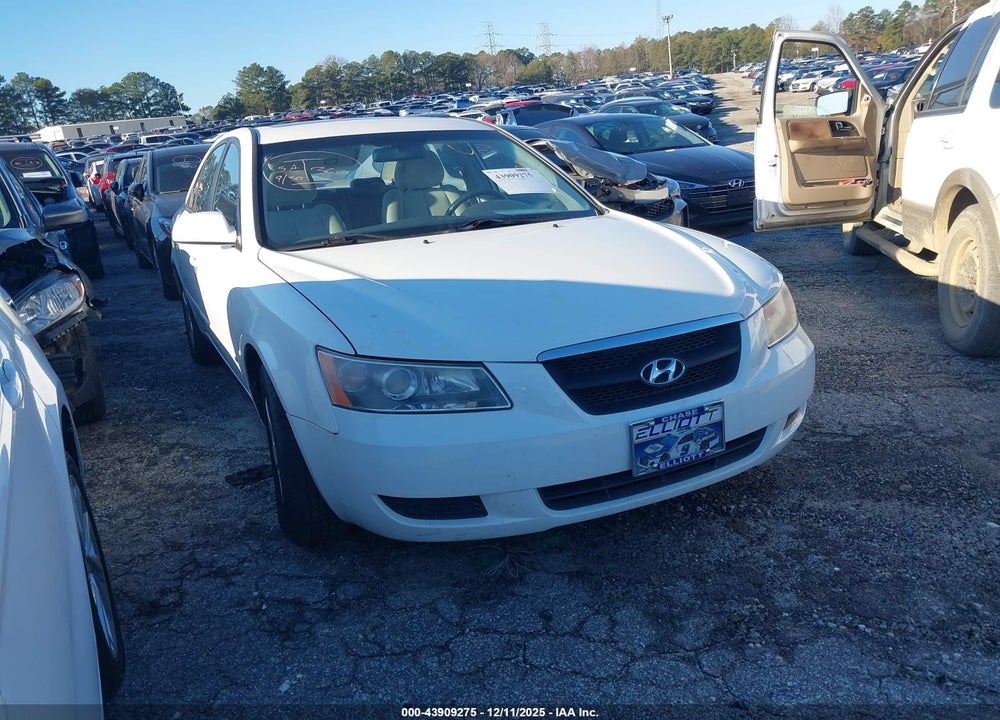 2008 HYUNDAI SONATA GLS VIN: 5NPET46C78H394388