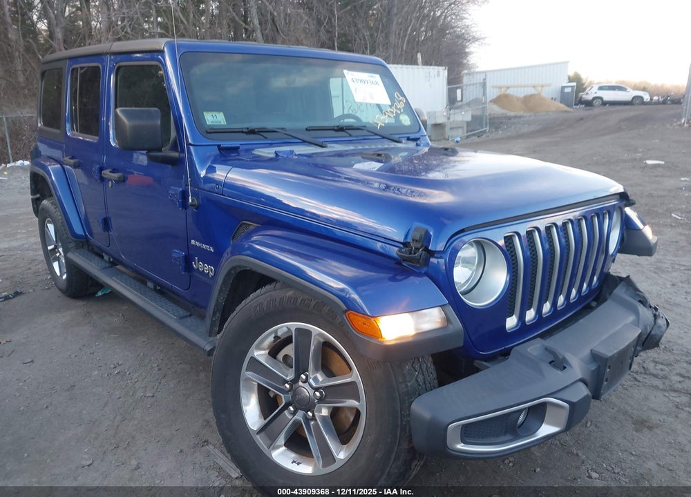 2018 JEEP WRANGLER UNLIMITED SAHARA 4X4 VIN: 1C4HJXEG0JW308377