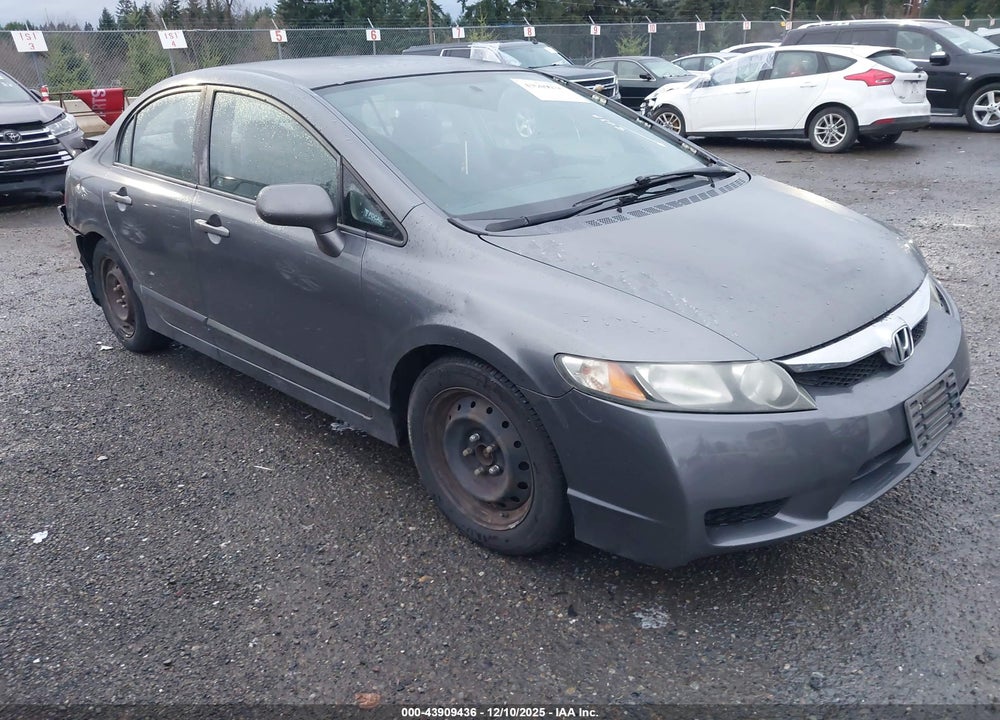 2009 HONDA CIVIC LX VIN: 2HGFA16599H369837
