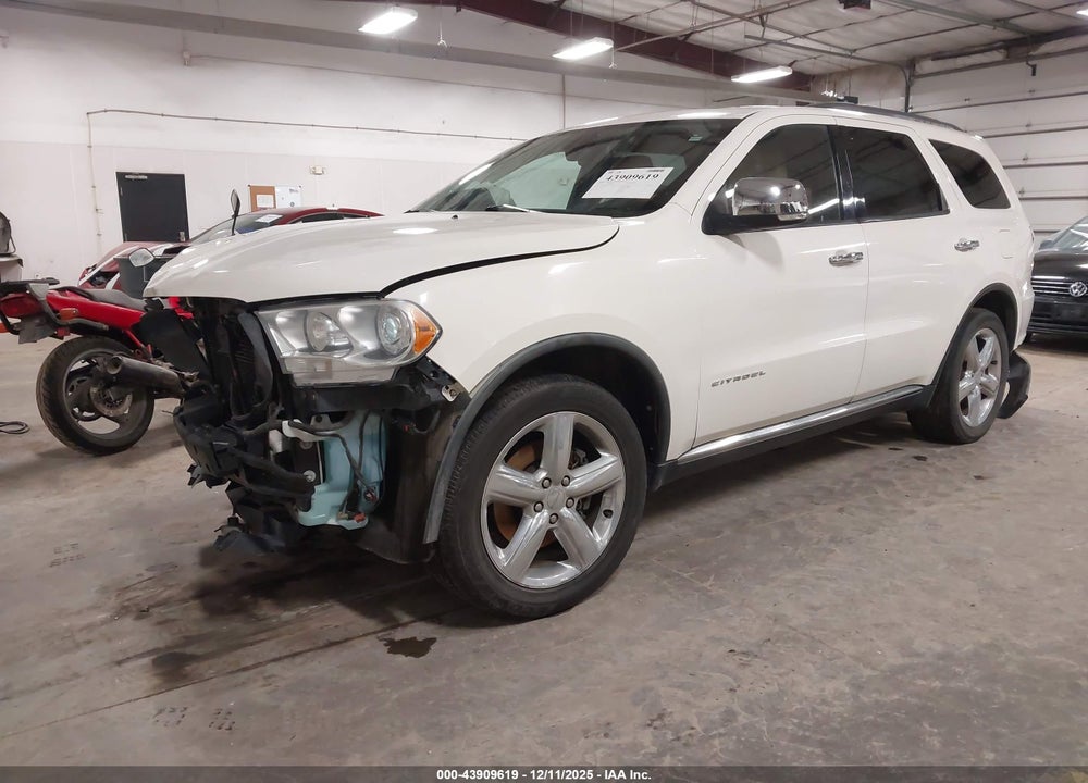 2012 DODGE DURANGO CITADEL VIN: 1C4SDJET3CC130654
