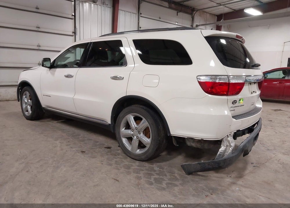 2012 DODGE DURANGO CITADEL VIN: 1C4SDJET3CC130654