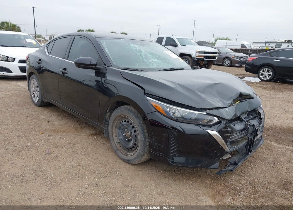 2024 NISSAN SENTRA S XTRONIC CVT VIN: 3N1AB8BV7RY231845