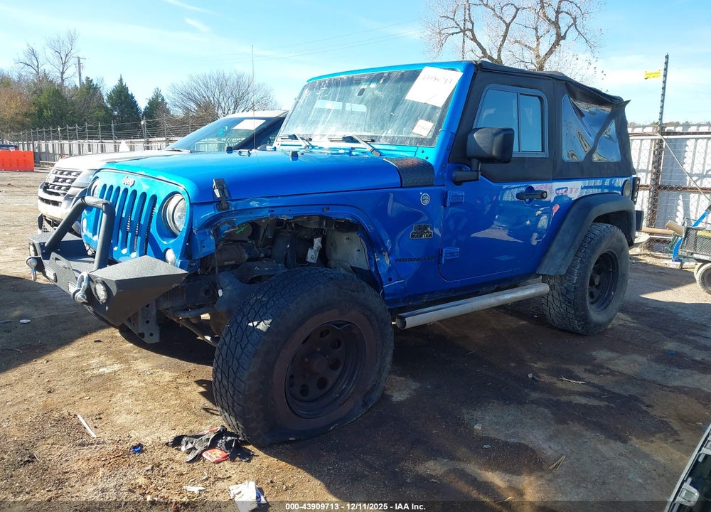 2015 JEEP WRANGLER SPORT VIN: 1C4AJWAG6FL579471