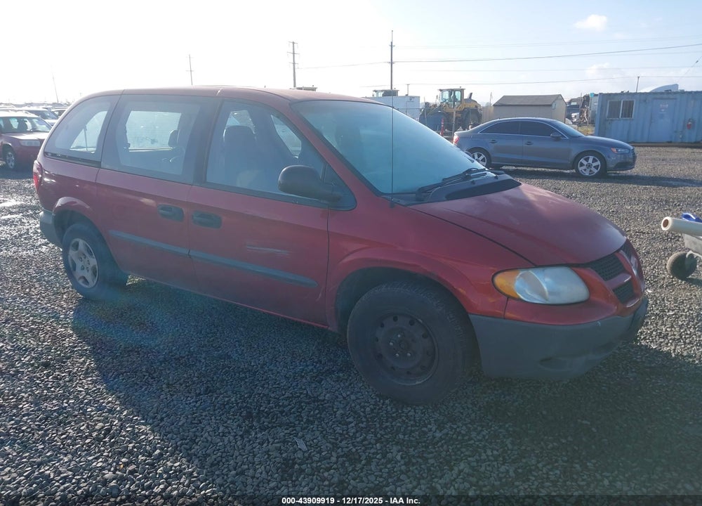 2002 DODGE CARAVAN SE VIN: 1B4GP25B22B515439