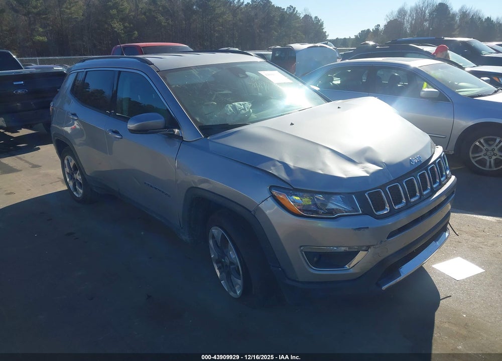 2021 JEEP COMPASS LIMITED 4X4 VIN: 3C4NJDCB9MT572541