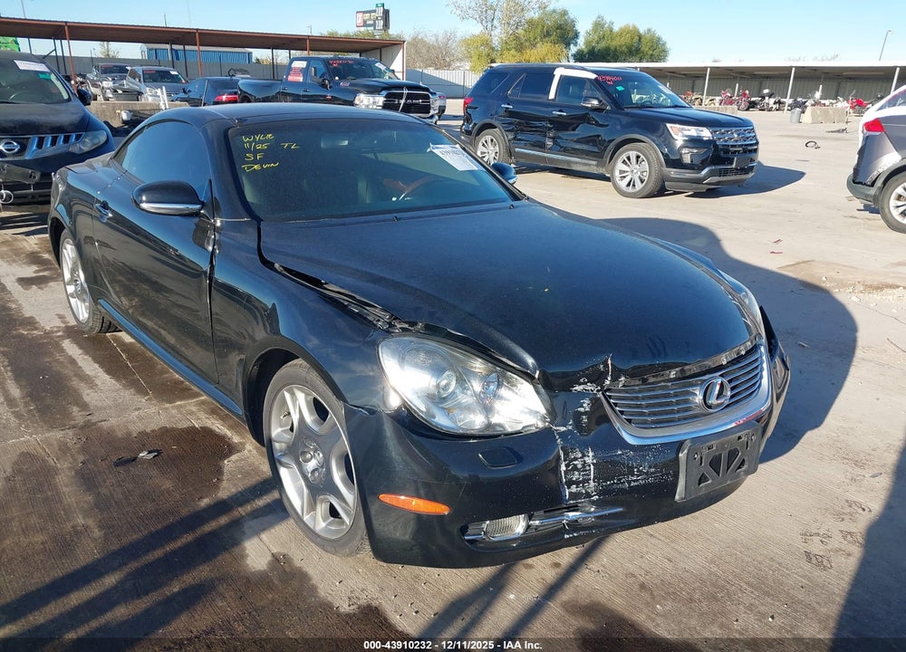 2008 LEXUS SC 430 VIN: JTHFN45Y089020241