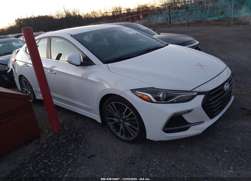 2018 HYUNDAI ELANTRA SPORT VIN: KMHD04LB9JU449835