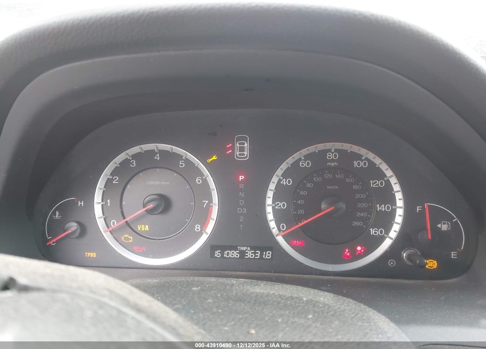 2008 HONDA ACCORD 2.4 EX-L VIN: 1HGCP26888A052985
