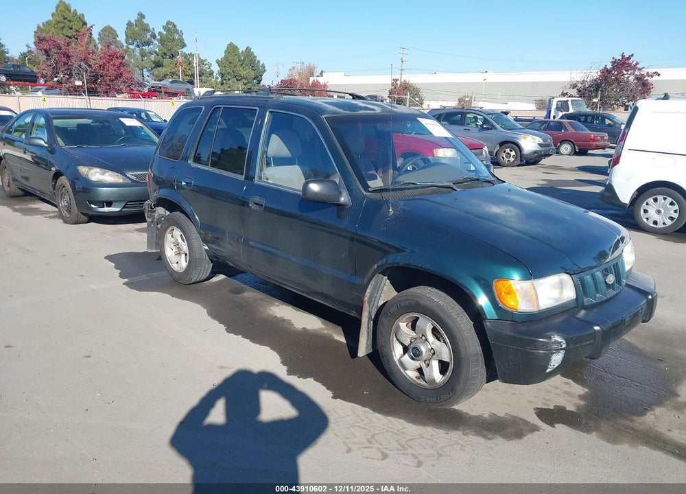 2002 KIA SPORTAGE VIN: KNDJB723925149446
