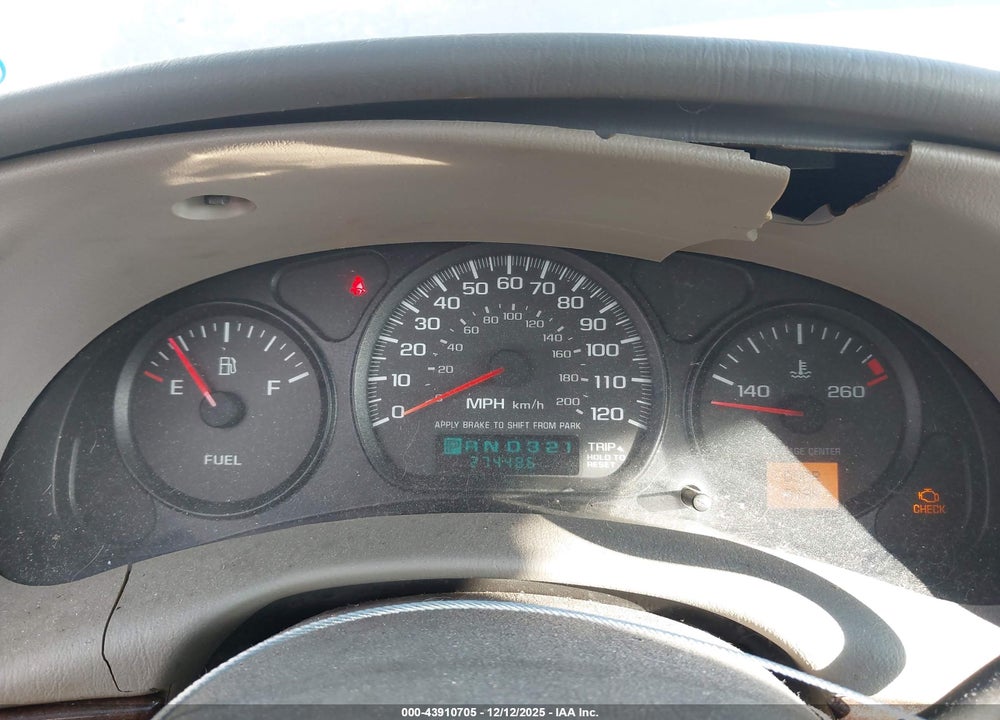2004 CHEVROLET IMPALA VIN: 2G1WF52E349112682