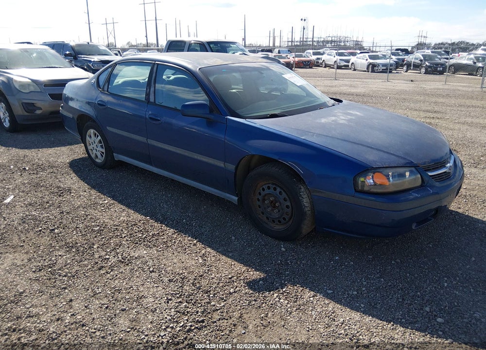 2004 CHEVROLET IMPALA VIN: 2G1WF52E349112682