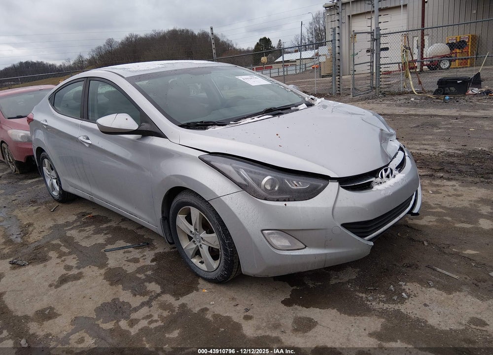 2013 HYUNDAI ELANTRA GLS/LIMITED VIN: 5NPDH4AE0DH169942