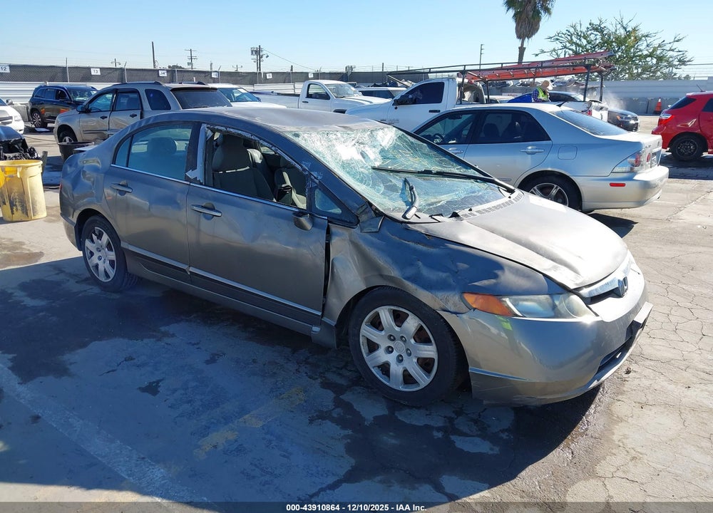 2007 HONDA CIVIC LX VIN: 1HGFA16527L012077