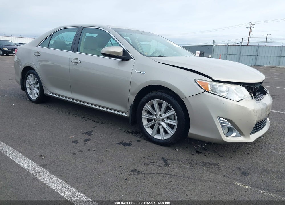 2014 TOYOTA CAMRY HYBRID XLE VIN: 4T1BD1FK7EU132812