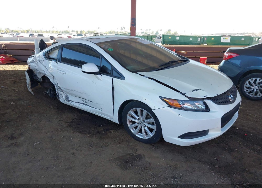 2012 HONDA CIVIC CPE EX VIN: 2HGFG3B88CH542345