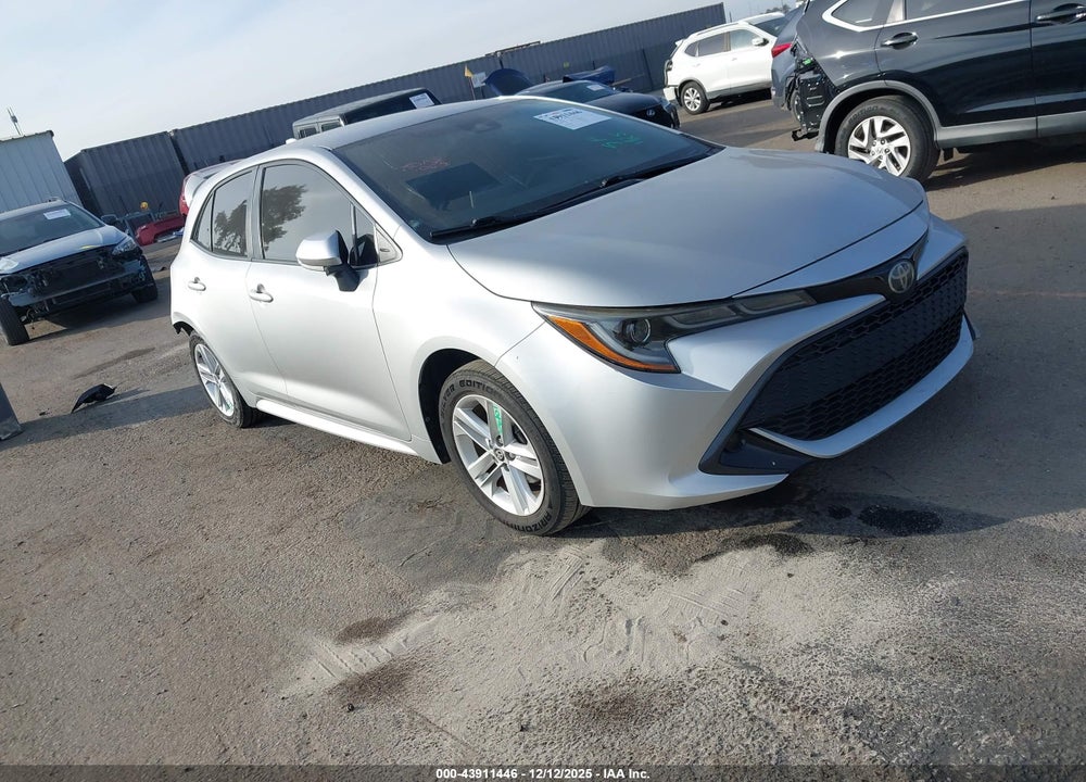 2019 TOYOTA COROLLA SE VIN: JTNK4RBE8K3038910