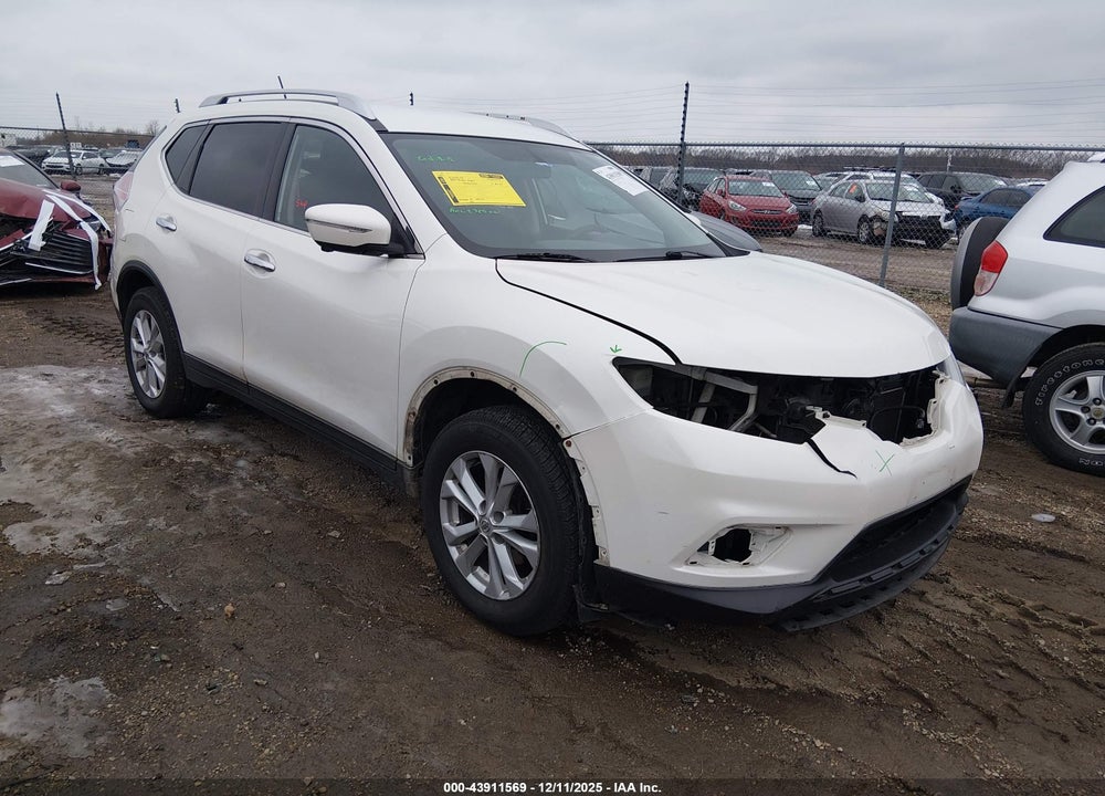 2015 NISSAN ROGUE SV VIN: KNMAT2MV9FP523854