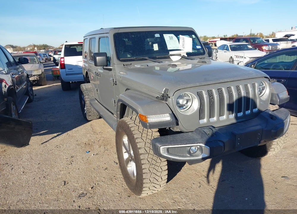 2020 JEEP WRANGLER UNLIMITED SAHARA 4X4 VIN: 1C4HJXENXLW118927