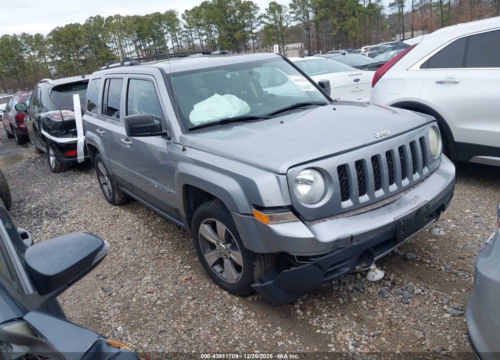 2017 JEEP PATRIOT HIGH ALTITUDE FWD VIN: 1C4NJPFA7HD187561