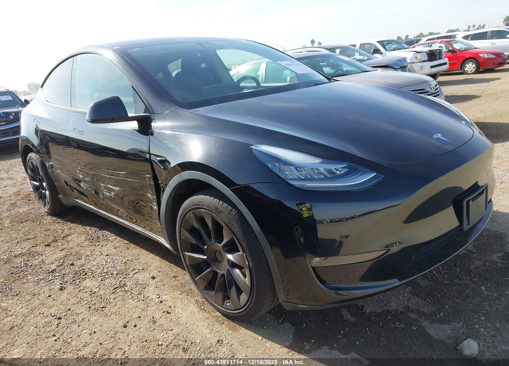 2021 TESLA MODEL Y STANDARD RANGE REAR-WHEEL DRIVE VIN: 5YJYGDED2MF114042