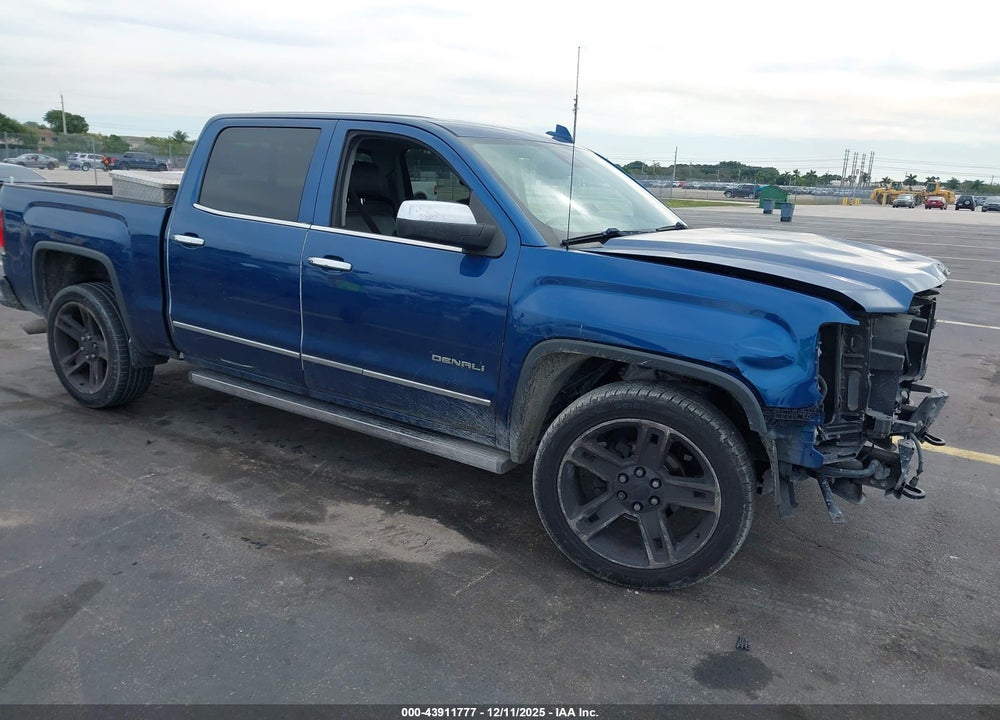 2017 GMC SIERRA 1500 DENALI VIN: 3GTP1PEJ1HG381998