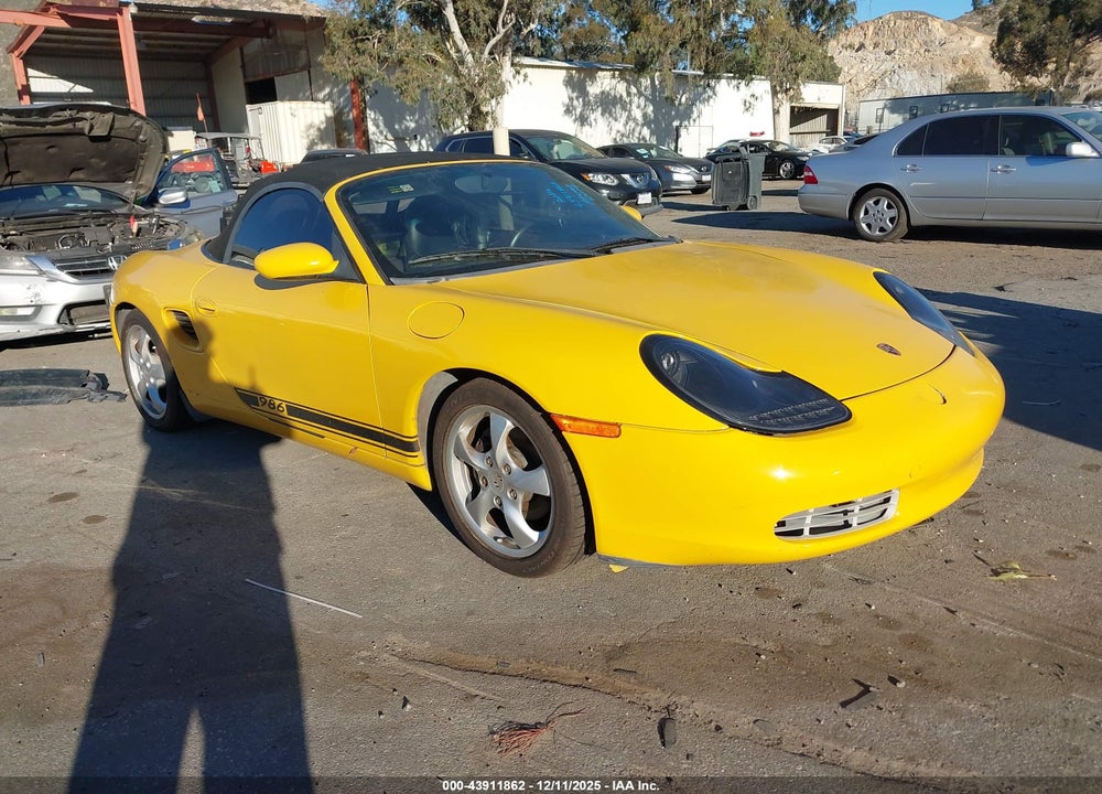 2001 PORSCHE BOXSTER VIN: WP0CA29861U624541