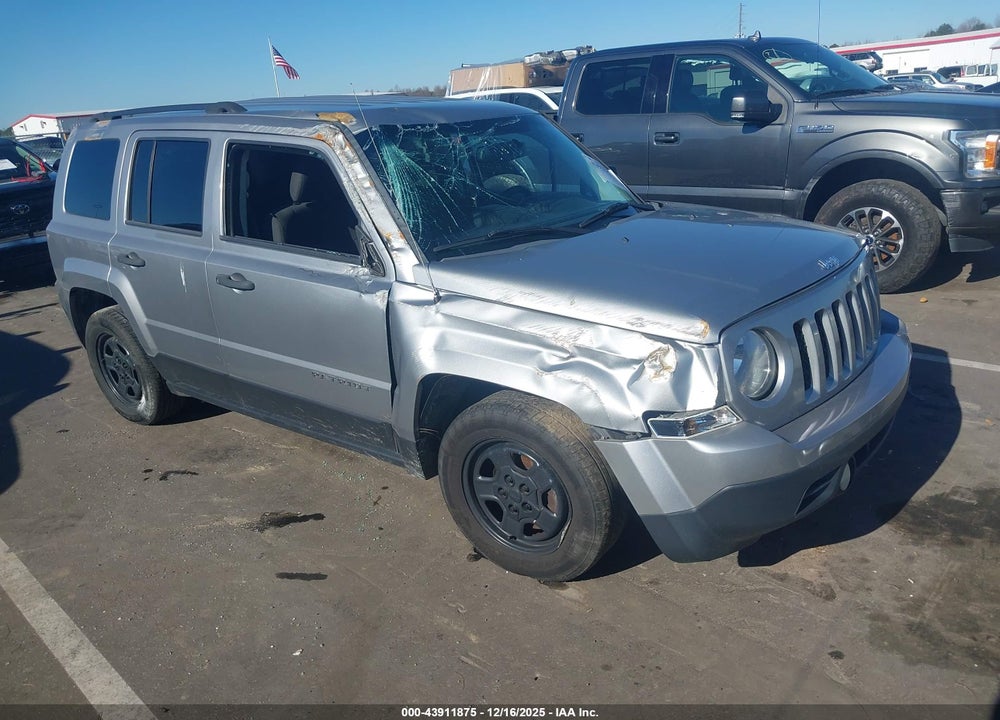 2016 JEEP PATRIOT SPORT VIN: 1C4NJPBA7GD514951